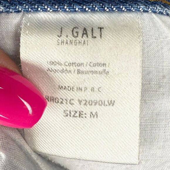 |EUC| J GALT {Brandy Melville} High Rise Denim Cut-Off Shorts - Picture 5 of 5